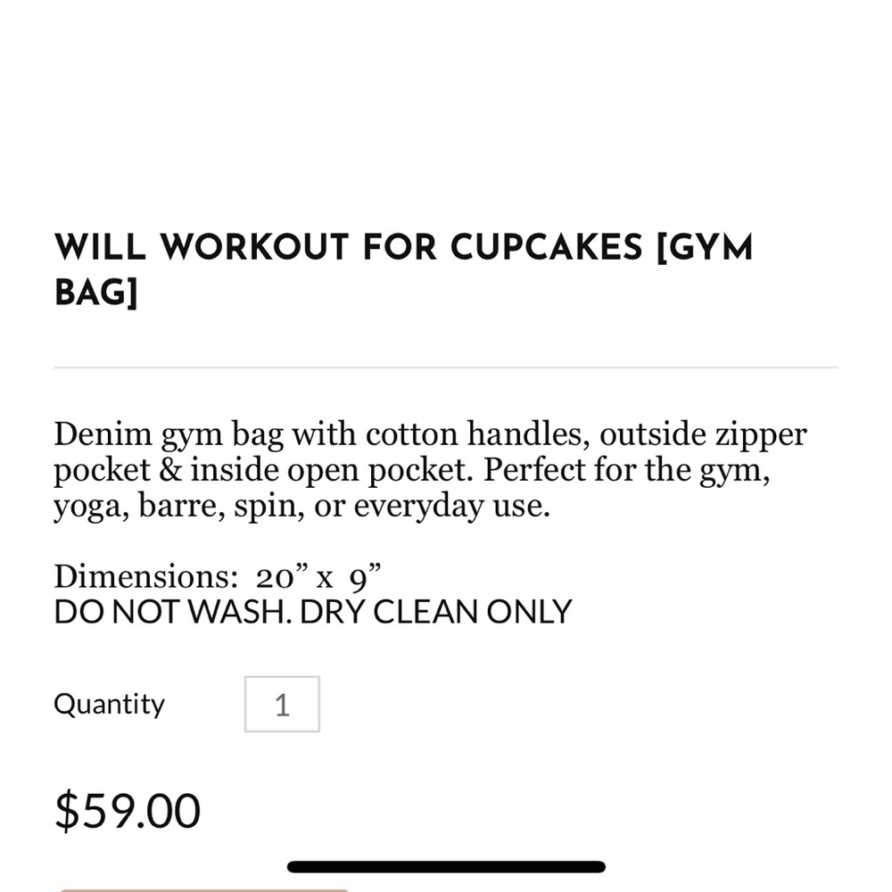 Gym Bag - Picture 2 of 2